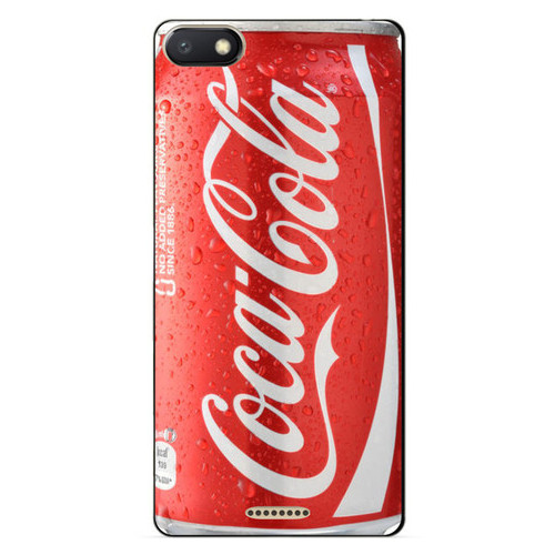 Силіконовий бампер чохол Coverphone Xiaomi Redmi 6a Coca Cola фото №2