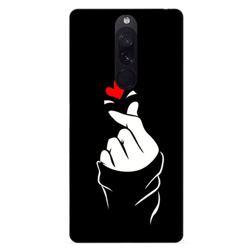 Силіконовий чохол бампер Coverphone Xiaomi Redmi 8 Знак Кохання фото №2