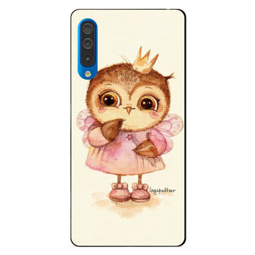 Силіконовий бампер Coverphone Samsung A50 2019 Galaxy A505f Сова Принцеса фото №1