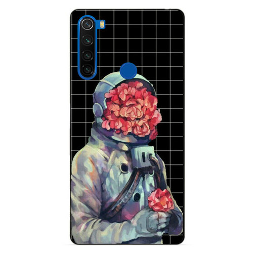 Силіконовий бампер Coverphone Xiaomi Redmi Note 8t Букет квітів фото №1