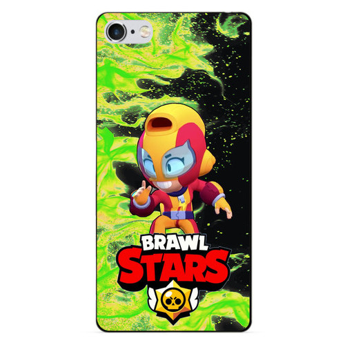 Силіконовий бампер Coverphone Iphone 5s з Героєм Brawl Stars Макс фото №1