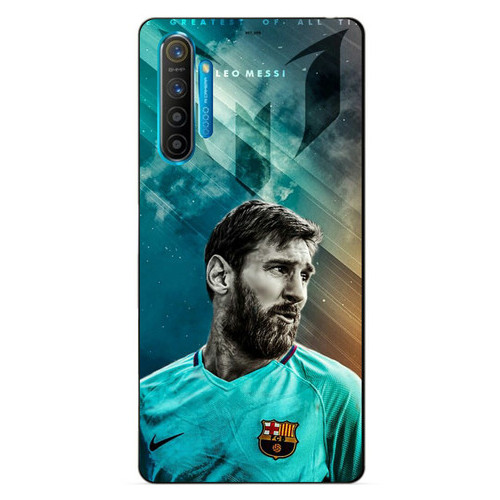 Силіконовий чохол бампер Coverphone Realme X2 Messi Leo фото №1
