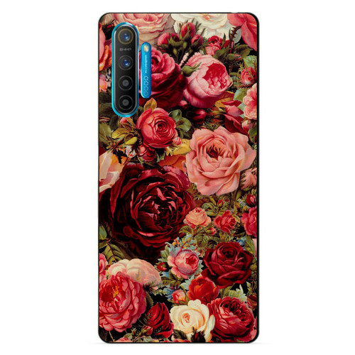 Силіконовий чохол бампер Coverphone Realme X2 Червоні троянди фото №1