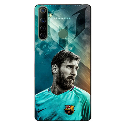 Силіконовий чохол бампер Coverphone Realme 6i Messi фото №1