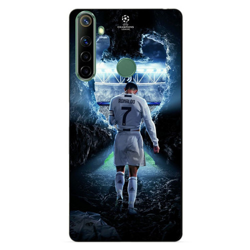 Силіконовий чохол бампер Coverphone Realme 6i Ronaldo фото №1