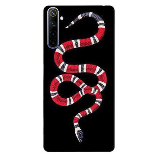 Силіконовий чохол бампер Coverphone Realme 6 Змія Gucci фото №1