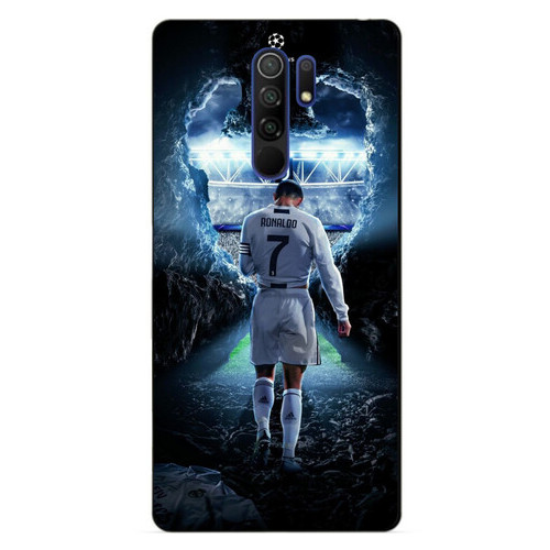 Силіконовий бампер чохол Coverphone Xiaomi Redmi 9 Ronaldo фото №1