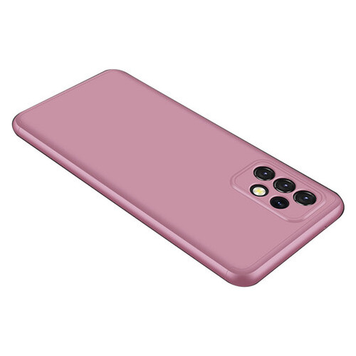 Пластикова накладка GKK LikGus 360 градусів (opp) Samsung Galaxy A72 4G / A72 5G Рожевий / Rose Gold фото №1