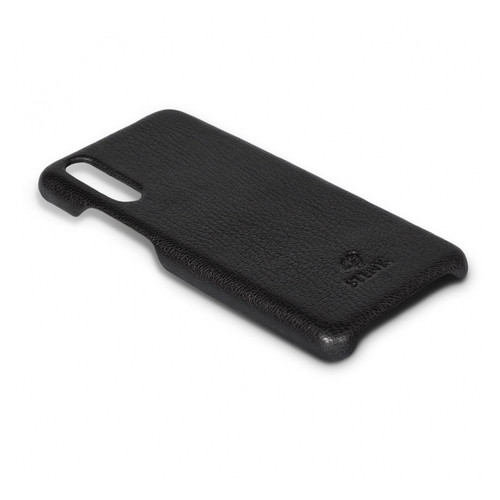 Шкіряна накладка Stenk Cover Xiaomi Mi 9 SE Чорний фото №4