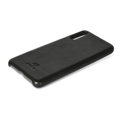 Шкіряна накладка Stenk Cover Xiaomi Mi 9 SE Чорний фото №2