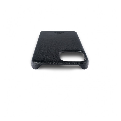 Шкіряна накладка Stenk Cover для Apple iPhone 12 Pro Max Чорний фото №3
