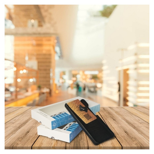 Шкіряна накладка Stenk Cover Samsung Galaxy Note 10 Lite Чорна фото №5