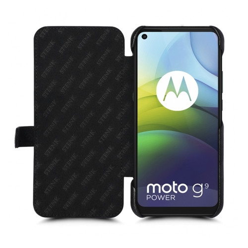 Чохол книжка Stenk Premium для Motorola Moto G9 Power Чорний фото №2