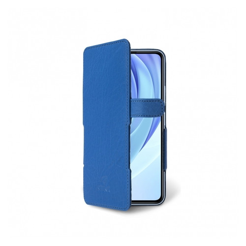 Чохол книжка Stenk Prime для Xiaomi Mi 11 Lite Яскраво-синій фото №2