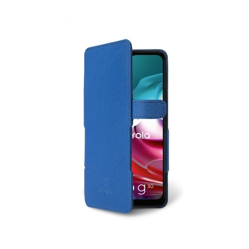 Чохол книжка Stenk Prime для Motorola Moto G30 Ярко синій фото №2