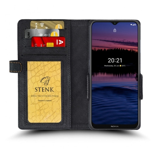 Чохол книжка Stenk Wallet для Nokia G20 Чорний фото №2