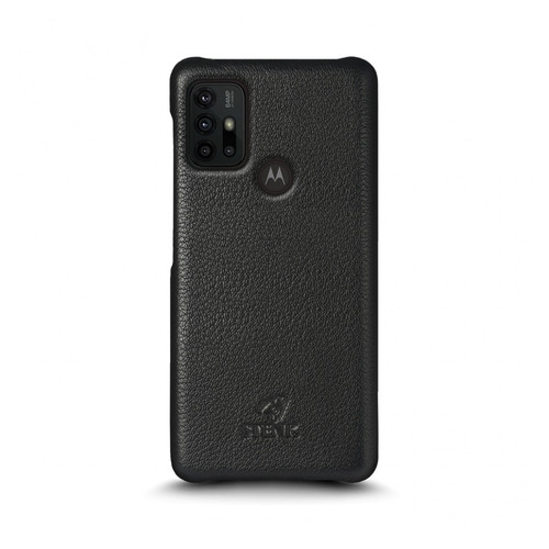 Шкіряна накладка Cover для Motorola Moto G30 Чорна фото №1