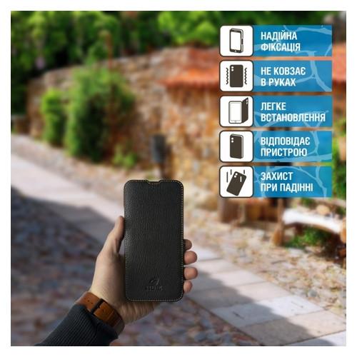 Чохол книжка Stenk Premium для OnePlus Nord 2 5G Чорний фото №7