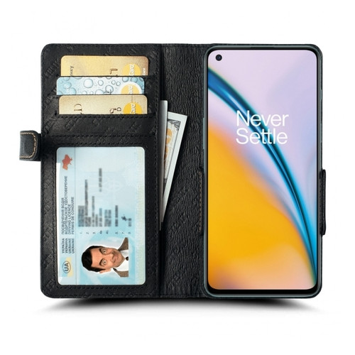 Чохол книжка Stenk Wallet для OnePlus Nord 2 5G Чорний фото №2