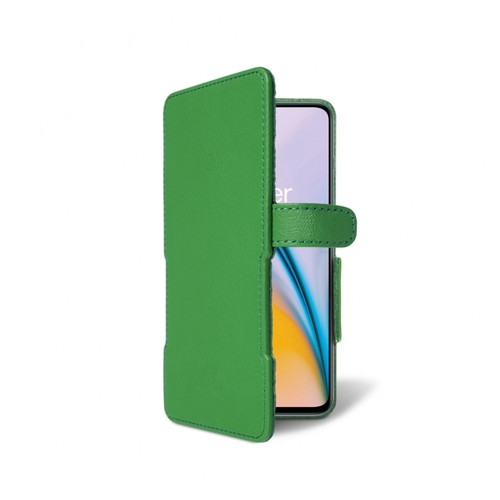 Чохол книжка Stenk Prime для OnePlus Nord 2 5G Зелений фото №2