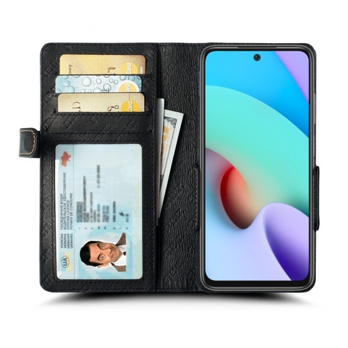 Чохол книжка Stenk Wallet для Xiaomi Redmi 10 Чорний фото №2