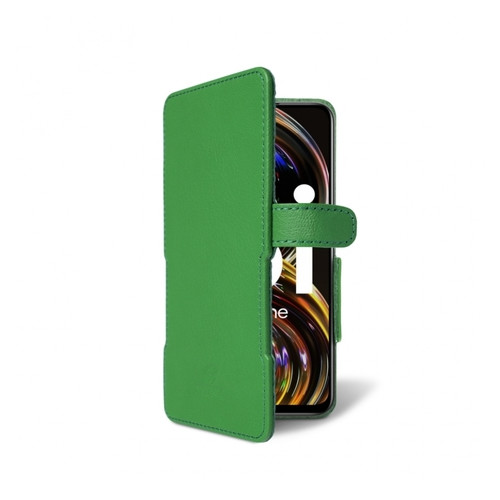 Чохол книжка Stenk Prime для Realme 8i Зелений фото №2