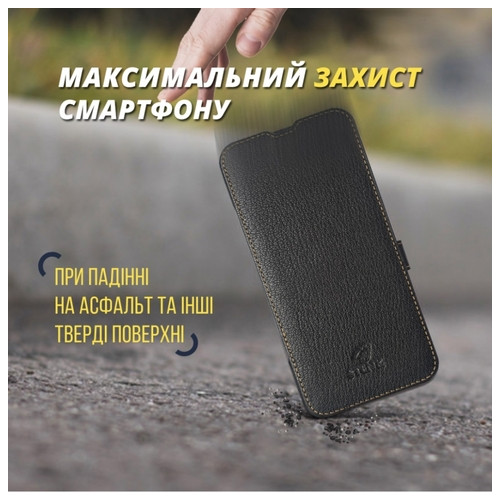 Чохол книжка Stenk Premium для Nokia G21 Чорний фото №7