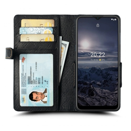 Чохол книжка Stenk Wallet для Nokia G21 Чорний фото №2