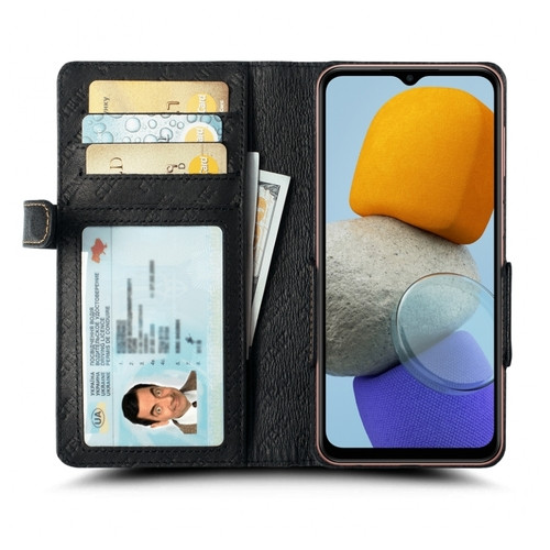 Чохол книжка Stenk Wallet для Samsung Galaxy M23 Чорний фото №2