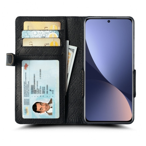 Чохол книжка Stenk Wallet для Xiaomi 12X 5G Чорний фото №2