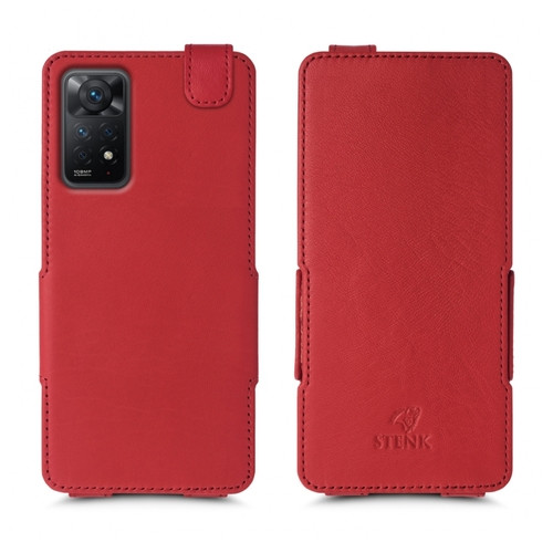 Чохол фліп Stenk Prime для Xiaomi Redmi Note 11 Pro Червоний фото №1