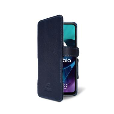 Чохол-книжка Stenk Prime для Motorola Moto G71 5G Синій фото №2