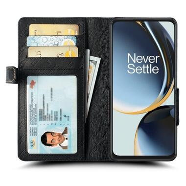 Чохол-книжка Stenk Wallet для OnePlus Nord CE 3 Lite Чорний фото №2
