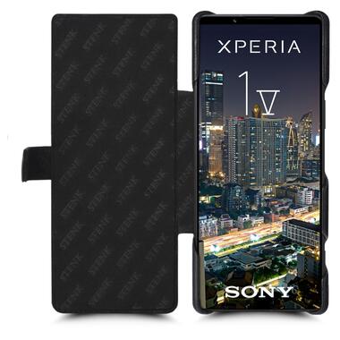 Чохол-книжка Stenk Premium для Sony Xperia 1 V Чорний фото №2
