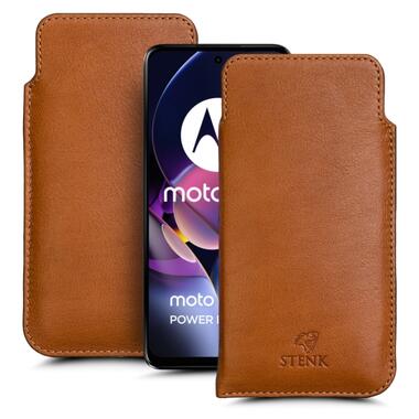 Футляр Stenk Elegance для Motorola Moto G54 Power Camel фото №1