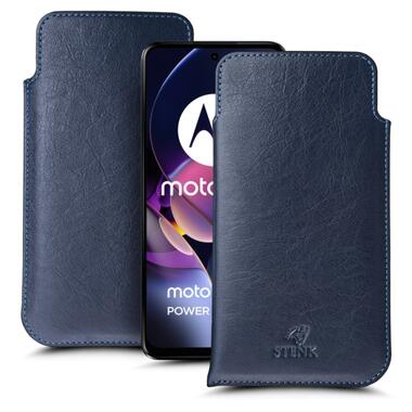 Футляр Stenk Elegance для Motorola Moto G54 Power Синій фото №1