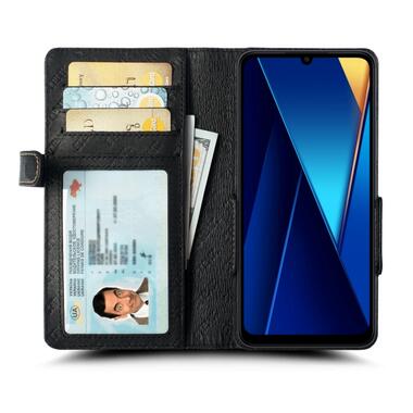 Чохол-книжка Stenk Wallet для Xiaomi Poco C65 Чорний фото №2