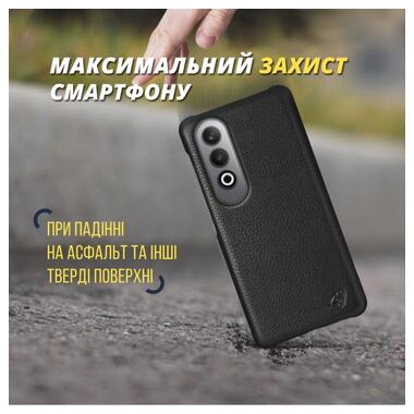 Шкіряна накладка Stenk Cover для OnePlus Nord CE4 Чорний фото №5