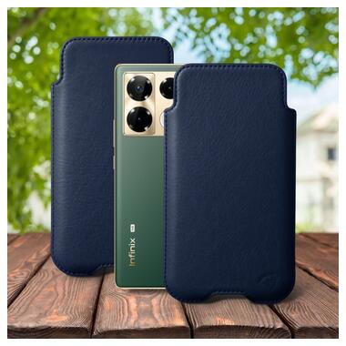 Футляр Stenk Sportage для Infinix Note 40 Pro Plus Синій фото №1