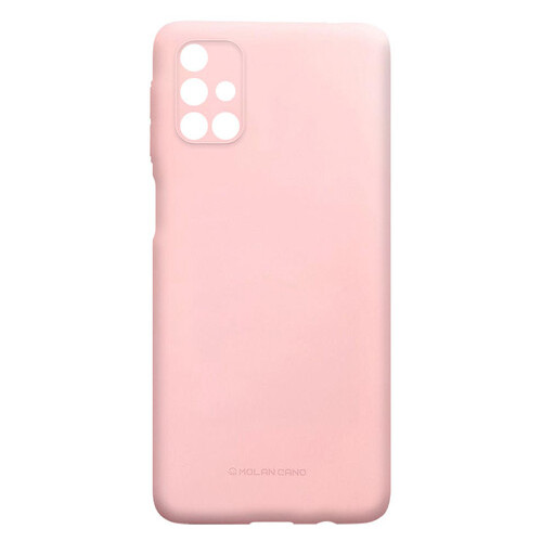 TPU чохол Molan Cano Smooth Samsung Galaxy M31s Рожевий фото №1