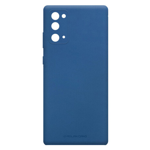 TPU чохол Molan Cano Smooth Samsung Galaxy Note 20 Синій фото №1