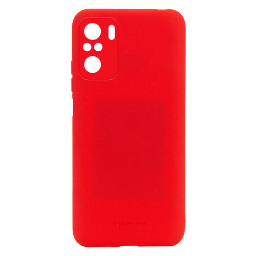 TPU чохол Molan Cano Smooth Xiaomi Redmi K40 / K40 Pro / K40 Pro / Poco F3 / Mi 11i Червоний фото №1