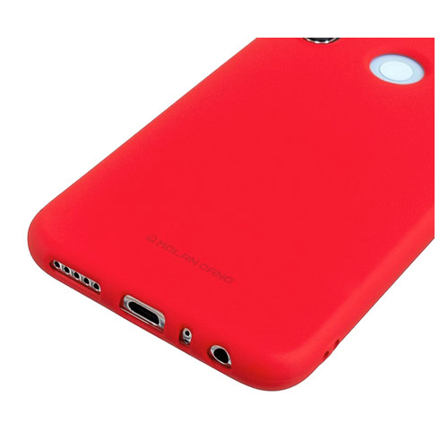 TPU чехол Molan Cano Smooth Xiaomi Redmi Note 8 Красный фото №3