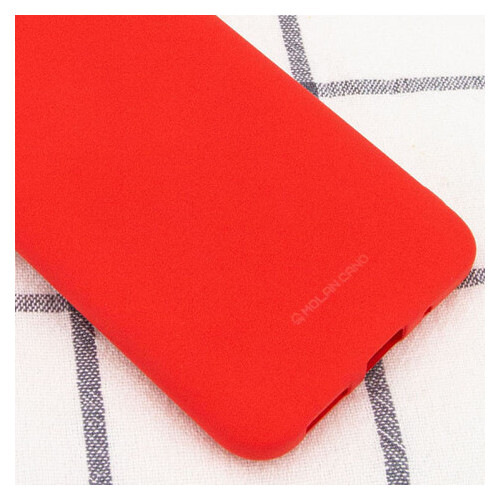 TPU чохол Molan Cano Smooth Xiaomi Redmi Note 10 Pro Червоний фото №2