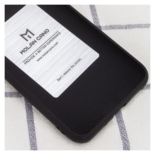 TPU чохол Molan Cano Smooth Xiaomi Redmi Note 10 Pro Чорний фото №3