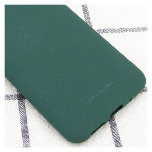 TPU чохол Molan Cano Smooth Xiaomi Redmi Note 10 Зелений фото №2