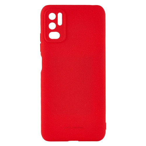 TPU чохол Molan Cano Smooth Xiaomi Redmi Note 10 5G / Poco M3 Pro Червоний фото №2