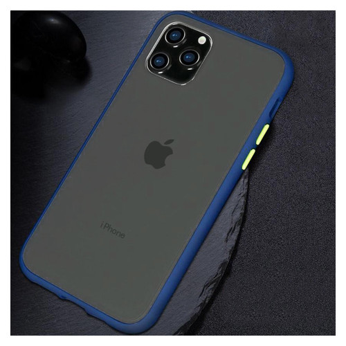 Чохол TPU LikGus Maxshield Apple iPhone 11 Pro (5.8) Синій фото №5
