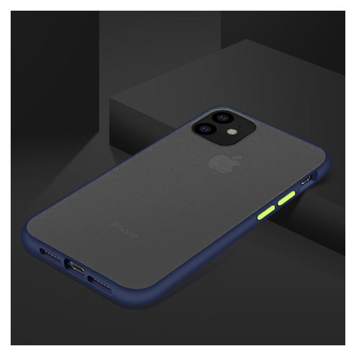 Чохол TPU LikGus Maxshield Apple iPhone 11 Pro (5.8) Синій фото №2
