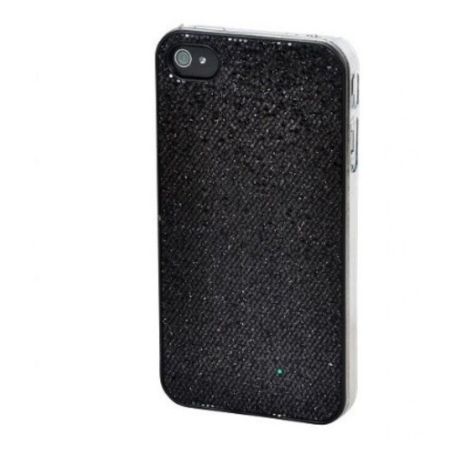 Кришка для Iphone 4S Glitter black фото №1